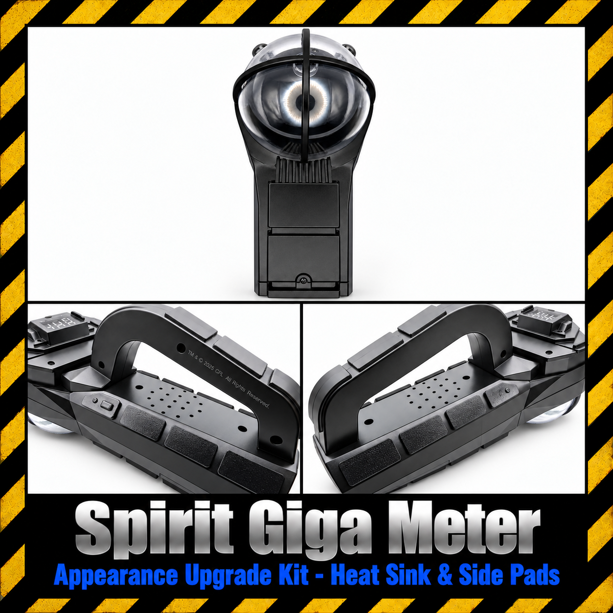 Finished Spirit Giga Meter showing the appearance upgrades